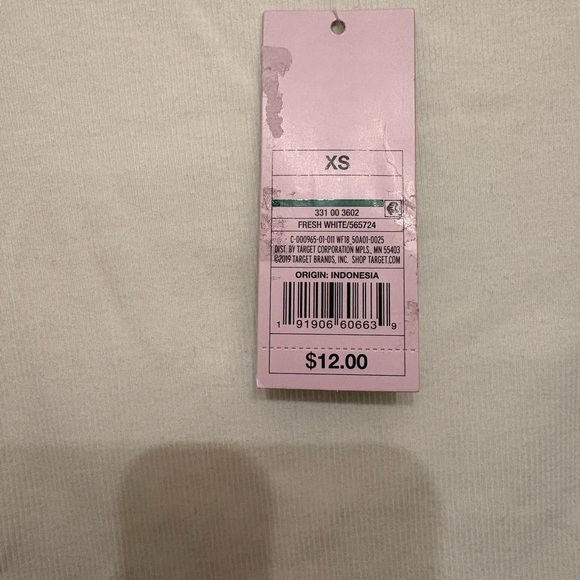 Wild fable women’s long sleeved cropped shirt-fresh white - Picture 5 of 5